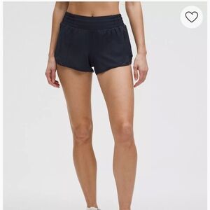 Lulu lemon hotty hot Black Athletic Shorts